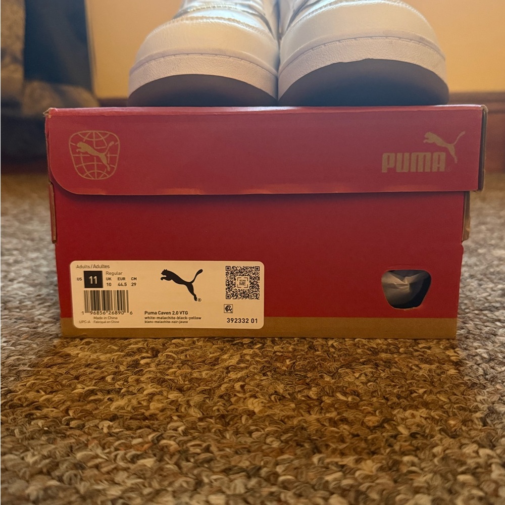 Puma White Sneakers for Men